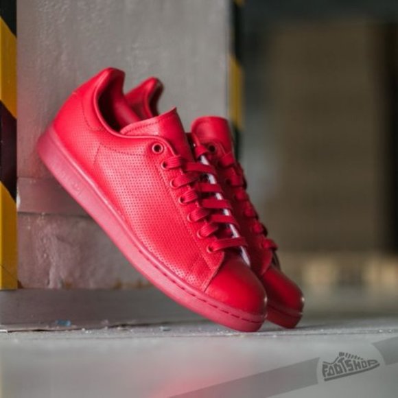 adidas stan smith adicolor red